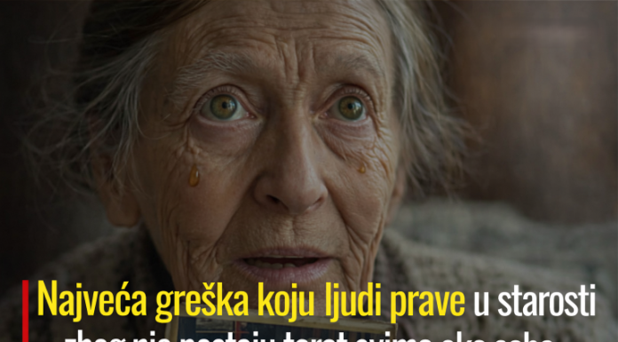 Najveća greška koju ljudi prave u starosti – zbog nje postaju teret svima oko sebe