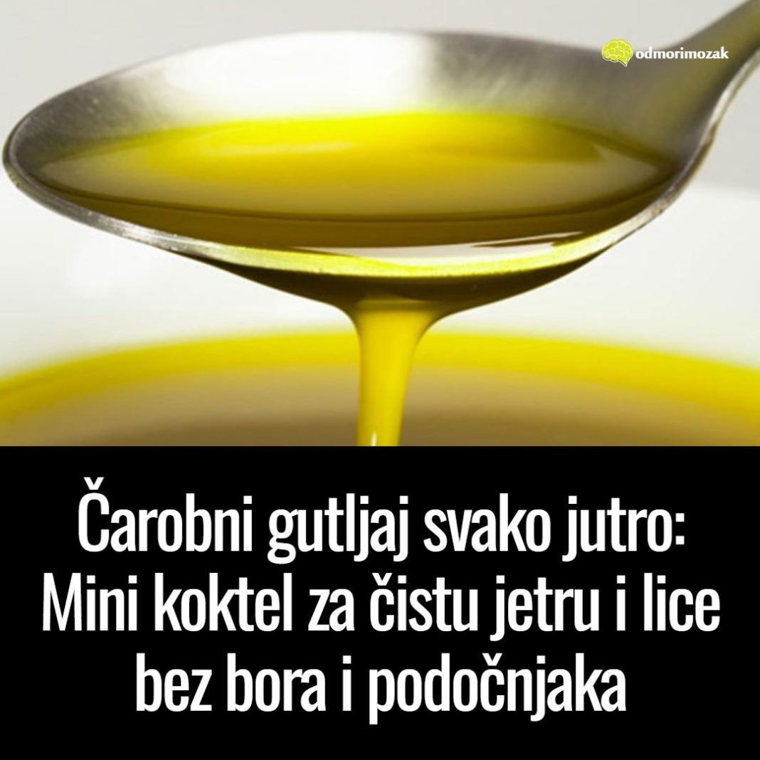 Čarobni gutljaj svako jutro: Mini koktel za čistu jetru i lice bez bora i podočnjaka - featured image Čarobni gutljaj svako jutro: Mini koktel za čistu jetru i lice bez bora i podočnjaka - featured image