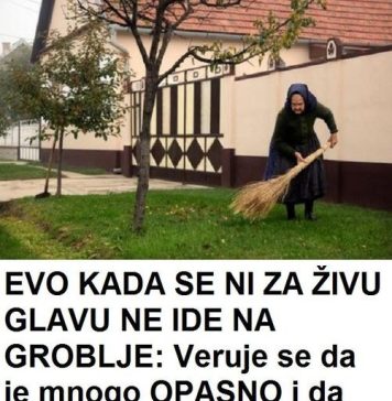 Evo kada na groblje ni slučajno ne smijete ići? Kažu da je ovo grijeh i uzrok nesreće Evo kada na groblje ni slučajno ne smijete ići? Kažu da je ovo grijeh i uzrok nesreće - featured image