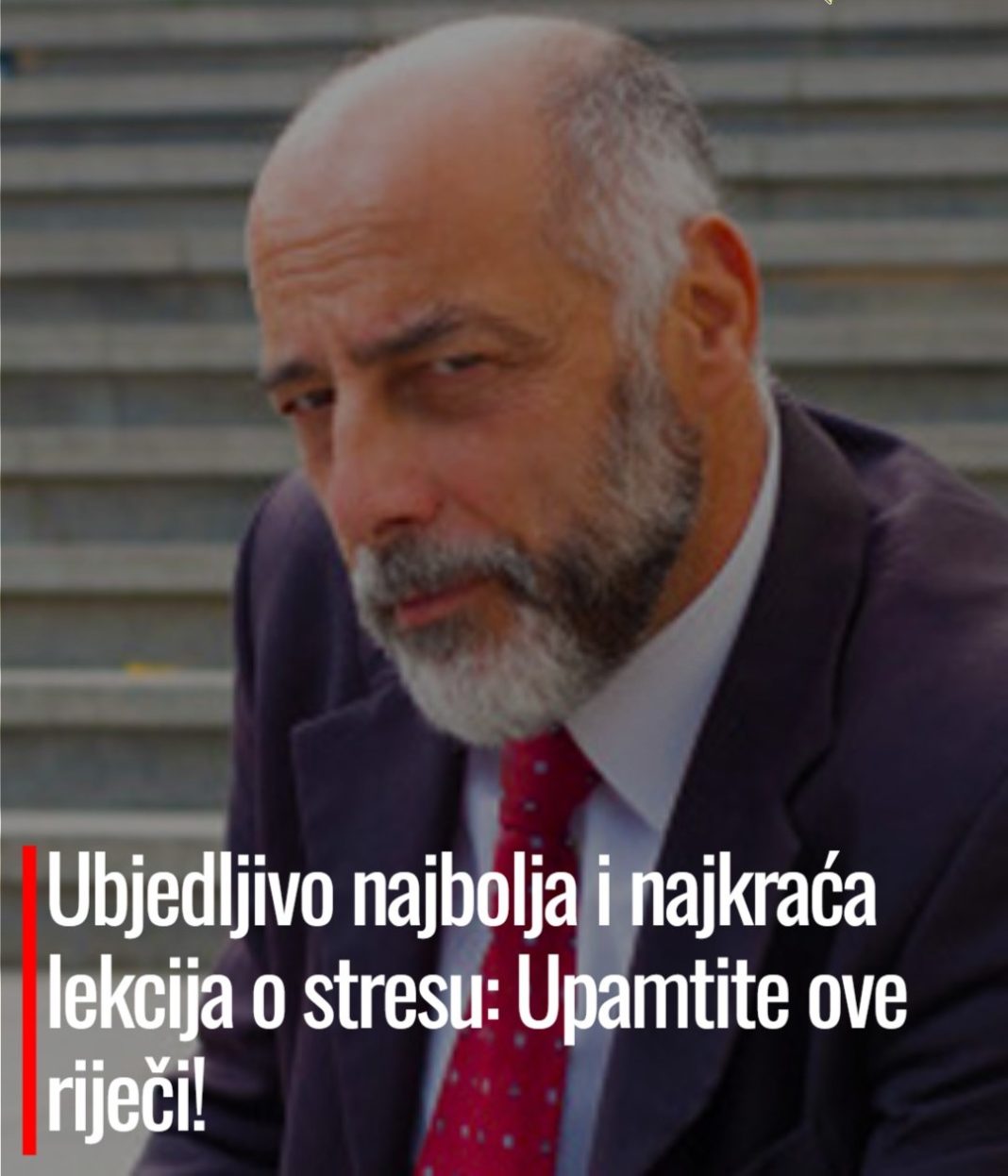 Ubjedljivo najbolja i najkraća lekcija o stresu: Upamtite ove riječi! - featured image