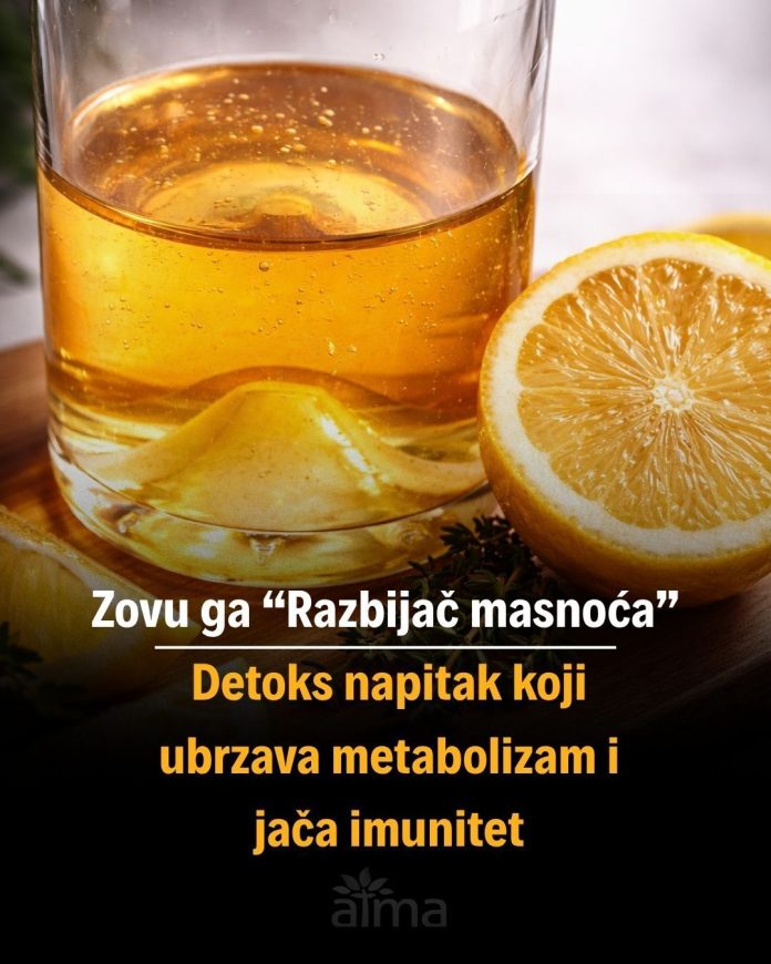 Zovu ga “Razbijač masnoća”: Detoks napitak koji ubrzava metabolizam i jača imunitet - featured image Zovu ga “Razbijač masnoća”: Detoks napitak koji ubrzava metabolizam i jača imunitet - featured image