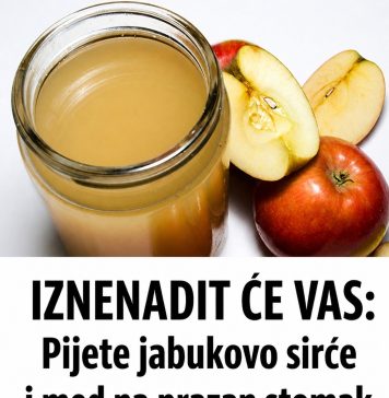 IZNENADIT ĆE VAS: Pijete jabukovo sirće i med na prazan stomak ujutru, a evo zašto… IZNENADIT ĆE VAS: Pijete jabukovo sirće i med na prazan stomak ujutru, a evo zašto… - featured image