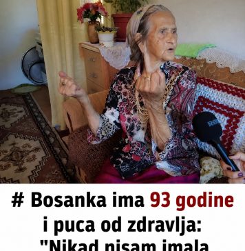 Bosanka ima 93 godine i puca od zdravlja: “Nikad nisam imala masnoću i visok pritisak jer svako jutro radim ovo” Bosanka ima 93 godine i puca od zdravlja: “Nikad nisam imala masnoću i visok pritisak jer svako jutro radim ovo” - featured image