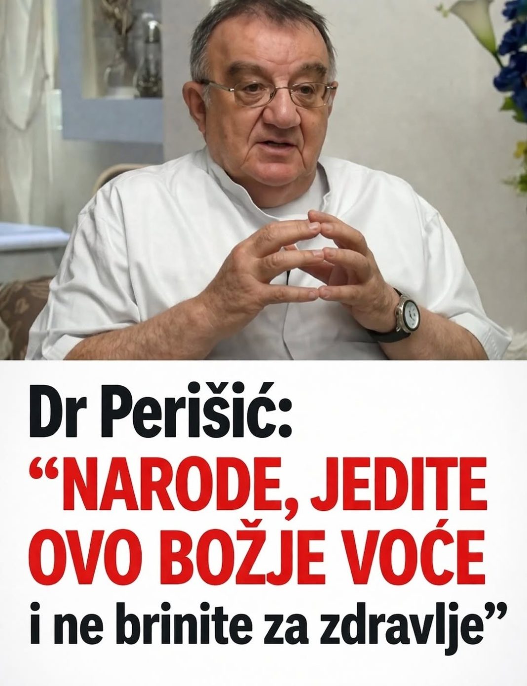 Dr Perišić o jabukama: zašto ih naziva božjim voćem i kako ih pravilno jesti za zdravlje i kontrolu težine - featured image